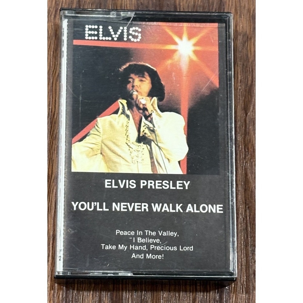 Elvis Presley You'll Never Walk Alone 1985 Cassette Tape